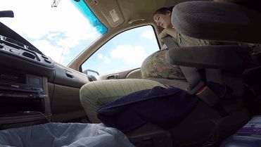 car-birth-lesia-pettijohn-bay-area-birth-center-gif-10 Birth Videos, Birth Center, Parenting Videos, Texas Women, Pregnant Wife, Baby On The Way, Badass Women, In Car, Car Videos