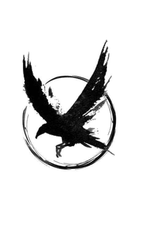 Raven In Flight Tattoo, Six Of Crows Symbol Simple, Crow In Flight Tattoo, Emblem Tattoo, Raven Symbol Tattoo, Metal Inspired Tattoos, Feather Symbol, Six Of Crows Symbol, Raven Emblem