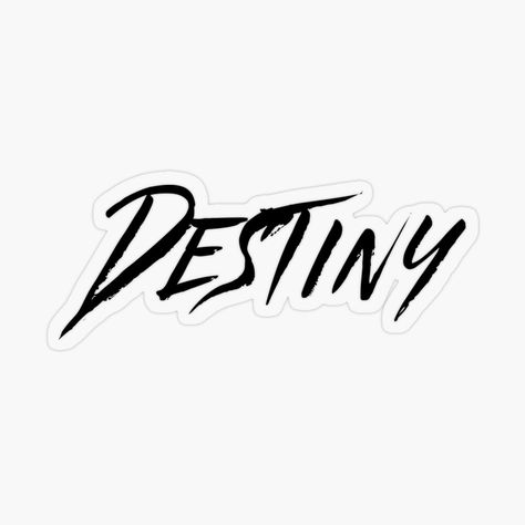 Get my art printed on awesome products. Support me at Redbubble #RBandME: https://www.redbubble.com/i/sticker/Destiny-by-Moonlight-Art/86211028.O9UDB?asc=u Moonlight Art, My Destiny, Design Room, Destiny, Peace Gesture, Room Design, My Art, Awesome Products, Art Prints