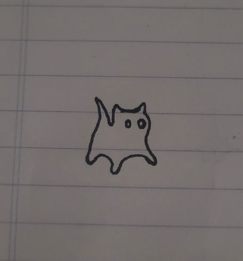 startled cat doodle Lil Drawings Easy, Cat Doodle Easy, Startled Cat, Cat Doodles, Doodle Background, Simple Drawings, Easy Doodles, Cat Doodle, Doodles Drawings