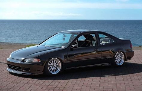 Honda Civic 1995, Honda Civic Car, Civic Car, Civic Eg, Honda Crx, Honda Cars, Pretty Cars, Japanese Cars