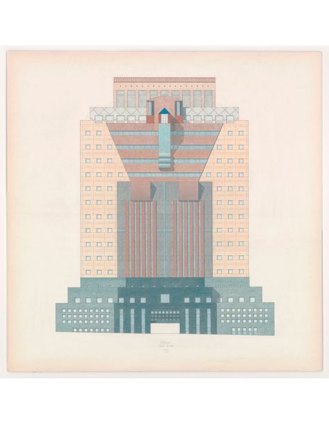 Communism Architecture, Totalitarian Architecture, Michael Graves Architecture, Soviet Architecture Drawing, Exhibition Architecture, The Portland Building, Socialist Modernism Architecture, Post Modern Architecture, Postmodern Architecture