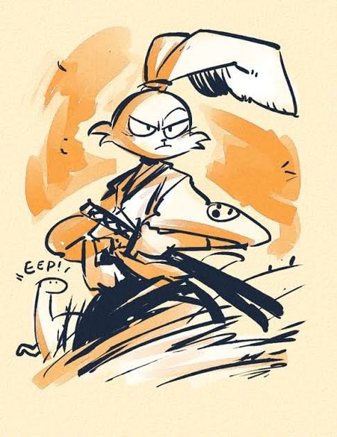 Tmnt Kids, Tmnt Characters, Usagi Yojimbo, Teenage Mutant Ninja Turtles Art, Bunny Drawing, Ninja Turtles Art, Swag Art, Rabbit Art, Teenage Mutant Ninja Turtles