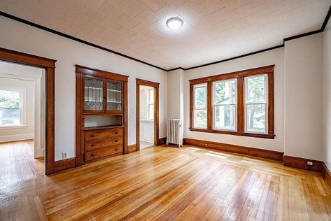 1913 Craftsman Off Market in Springfield, Massachusetts - OldHouses.com Ceramic Tile Floors, Paved Driveway, Modern Fixtures, Springfield Massachusetts, Renovated Kitchen, Bus Route, Dining And Living Room, Ceramic Floor Tiles, Tile Floors