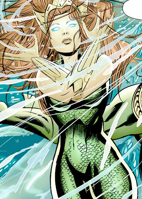 Aquaman Family, Aquaman Art, Mera Dc Comics, Queen Mera, Mera Dc, Dc Batgirl, Fish Food, Comics Girls, Dc Comic