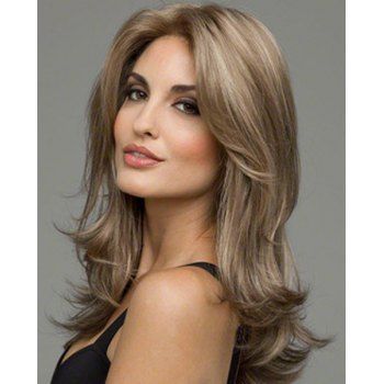 Synthetic Wigs | Cheap Best Synthetic Lace Front Wigs For Women Online Sale | DressLily.com Fashion Wigs, Full Hair, Wigs Online, Long Wavy Hair, Wigs For Women, Blonde Wig, Big Waves, Light Blonde, Synthetic Lace Front Wigs