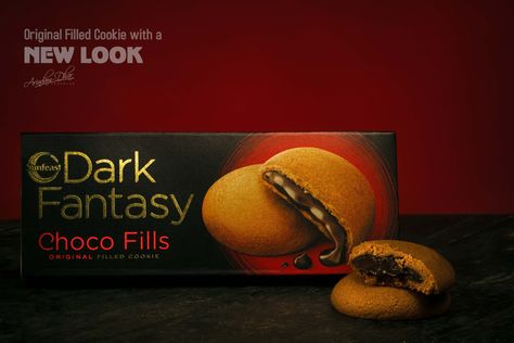 DARK FANTASY SHOOT SAMPLE Golden Cookie, Midnight Cravings, Biscuits Packaging, Birthday Room, Molten Chocolate, Filled Cookies, Crunchy Cookies, Gourmet Foods, On The Go Snacks