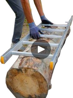 Wall Mount Wood Splitter, Diy Wood Log Projects, Wood Log Crafts Diy, Log Furniture Diy, Wood Log Projects, Log Furniture Plans, Log Walls, Wood Jig, Wood Log Crafts