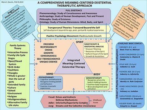 A COMPREHENSIVE MEANING-CENTERED EXISTENTIAL THERAPEUTIC APPROACH Counselling Resources, Therapeutic Techniques, Existential Therapy, Divorce Counseling, Psychology Notes, Counseling Psychology, Therapeutic Activities, Self Actualization, Behavioral Science