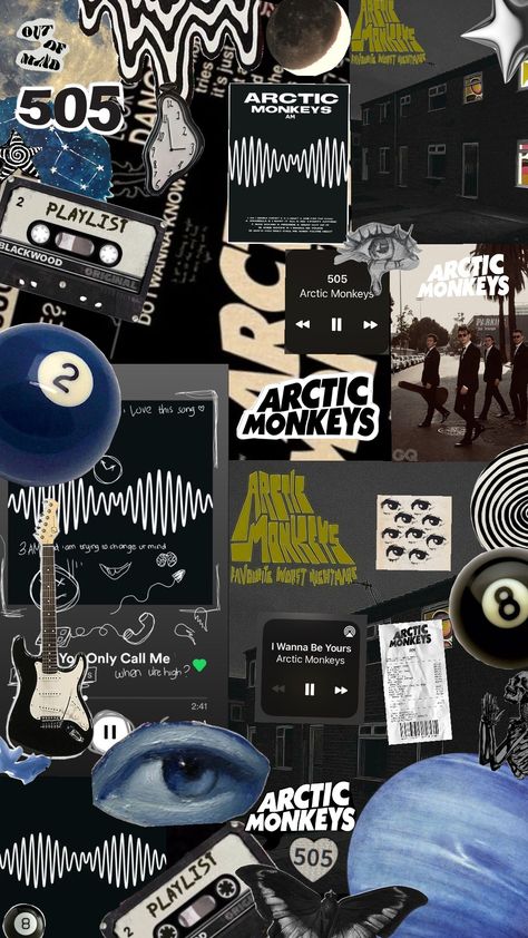 Arctic monkeys wallpaper #arcticmonkeys #blackandwhite #blue Arctic Monkeys Band Wallpaper, The Arctic Monkeys Wallpaper, Arctic Monkeys Christmas Wallpaper, Arctic Monkeys Aesthetic Vintage, Arctic Monkeys Phone Wallpaper, Artic Monkey Wallpaper, Artic Monkeys Aesthetics, Brainrot Wallpaper, Artic Monkeys Wallper