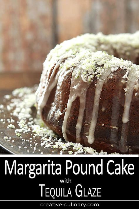 Tequila Cake, Margarita Cake, Lime Salt, Boozy Desserts, Mini Bundt Cakes, Sugar Icing, Zucchini Cake, Amazing Cake, Glaze Recipe