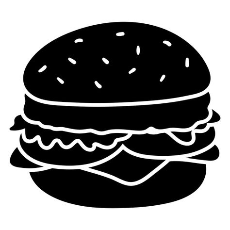 Burger Png, Burger Drawing, Burger Vector, Black Burger, Tasty Burger, Organization Templates, Shadow Images, Gray Scale, Shirt Quotes