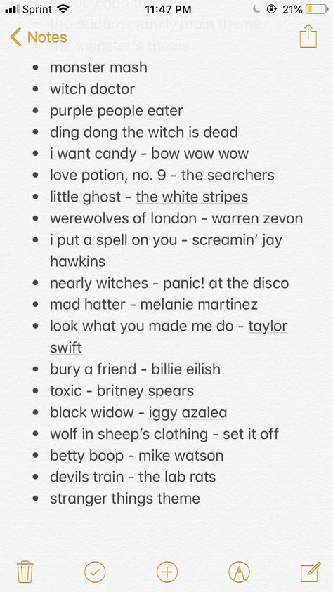 Halloween playlist pt. 2 Names For Fall Playlist, Spooky Playlist Names, Game Day Playlist Songs, Halloween Playlist Names, Halloween Spotify Cover, Contact Nicknames, Autumn Playlist Names, Halloween Playlist Cover, Christmas Playlist Names