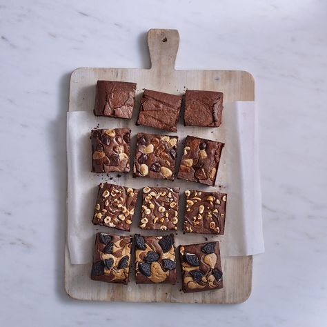 Brownies Four Ways Recipe - Magnolia Zoe Bakes Recipes, Zoe Francois, Zoe Bakes, Magnolia Recipes, Classic Brownies Recipe, Homemade Honey Butter, Joanna Gaines Recipes, Cookies Thanksgiving, Magnolia Kitchen