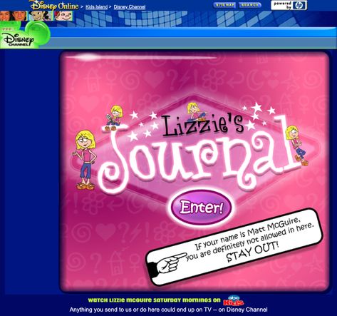 #lizziemcguire #disneychannel #y2k #nostalgic #nostalgia #webcore 2000s Games Nostalgia, Nostalgic Graphic Design, Y2k Ads, Myspace Nostalgia, Webcore Nostalgia, Y2k Internet, Y2k Games, Aesthetic 00s, 2000 Nostalgia