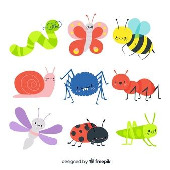 Cute Bug Drawing, Bug Doodles, Ip Design, Boat Cartoon, Kids Restaurants, Bug Collection, Insect Collection, Galaxy Theme, Birthday Party Invitation Templates