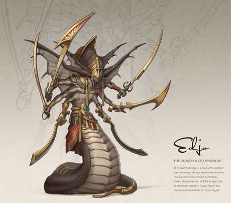 Egyptian Warrior, Masculine Art, Creature Artwork, Egyptian Symbols, Egyptian Mythology, Fantasy Races, Monster Concept Art, Egyptian Goddess, Fantasy Monster