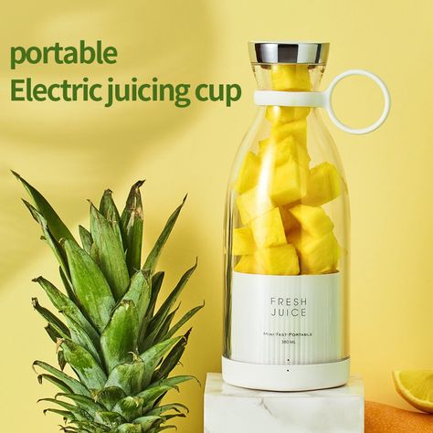 169.91MVR 54% OFF|Portable Electric Juice Blender | Mini Portable Electric Juice - Mini Juicers - Aliexpress Aliexpress Products, Juice Blender, Portable Juicer, Centrifugal Juicer, Perfect Smoothie, Juice Maker, Juicing With A Blender, Mini Blender, Fruit Juicer