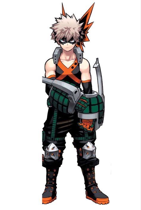 Mha Bakugo Hero Suit, Bakugou Character Sheet, Bakugo Reference Sheet, Bakugou Reference Sheet, Katsuki Bakugou Hero Costume, Katsuki Hero Costume, Bakugo Hero Suit, Bakugou Full Body Picture, Bakugo Standing