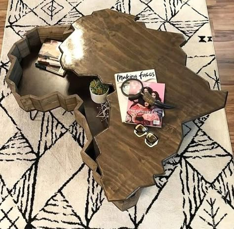 Africa Coffee Table, Afrocentric Decor, African Interior Design, African Inspired Decor, African Interior, Interior Decoration Accessories, Global Home, Modern Home Decor Ideas, African Home