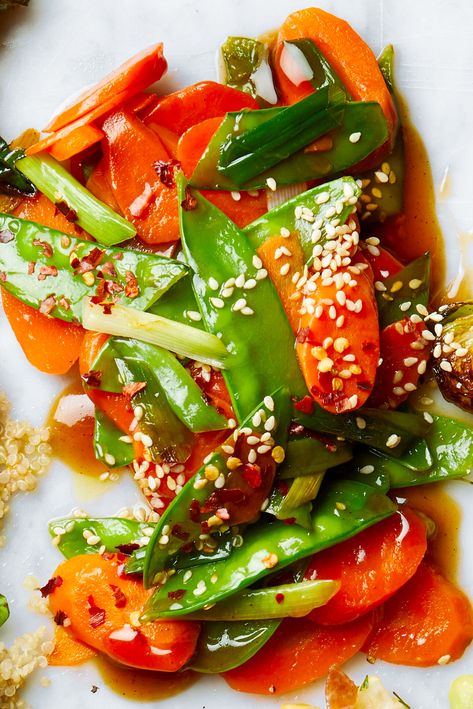 Hoisin Vegetables, Best Vegetable Recipes, Foil Packet Meals, Vegetable Side Dishes Recipes, Delicious Vegetables, Mixed Vegetables, Veggie Side Dishes, Cooked Vegetables, Vegetable Sides