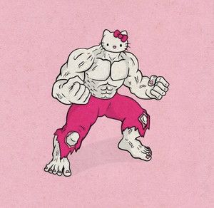 Hello Kitty Funny, Wow Photo, Zestaw Ikon, Charmmy Kitty, Hello Kitty Aesthetic, Kitty Drawing, Hello Kitty Drawing, Hello Kitty Art, Gym Memes