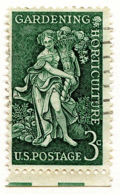 One of my favs: Gardening & Horticulture طوابع بريد, Usa Stamps, طابع بريدي, Postal Vintage, Going Postal, Old Stamps, Rare Stamps, Postage Stamp Art, Vintage Postage Stamps