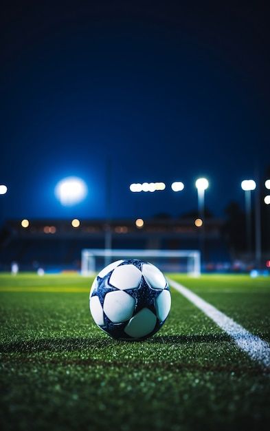 Foto grátis vista de uma bola de futebol... | Free Photo #Freepik #freephoto #arena #soccer #esporte-futebol #bola Soccer Images, Football Ball, Football Photos, Bottle Crafts, Soccer Ball, The Field, Free Photo, Free Photos, Graphic Resources