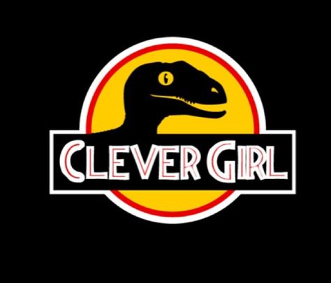 Clever Girl Jurassic Park, Jurassic Park World, Jurassic World, Jurassic Park, Artist Inspiration, Cool Words, Fangirl, Inspirational Quotes, ? Logo