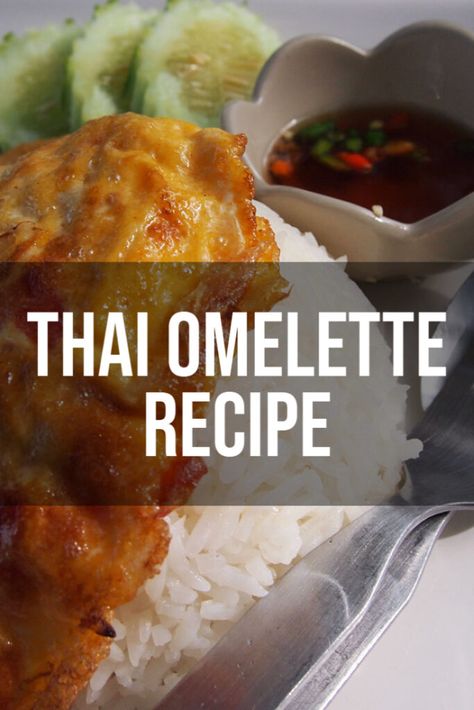 Thai Omelette Recipe, Thai Breakfast Recipes, Thai Omelette, Thai Breakfast, Omlet Recipes, Good World, Shrimp And Eggs, Gluten Free Chilli, Scrambled Eggs Recipe