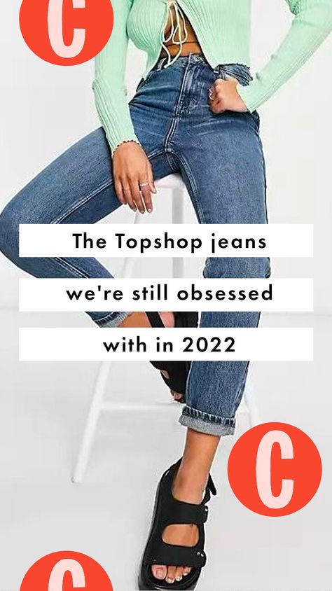 We’re here to talk you through the very best Topshop jeans to buy this year. Whether you're after a trusty pair of straight-leg jeans, trendy flares, high-rise skinnies, or curve-enhancing jeans, there’s something in this edit for everyone. Petite Mom Jeans, Jeans Trendy, Joni Jeans, Plus Size Brands, Topshop Jeans, Trainers Fashion, Jeans Online, Wardrobe Basics, Distressed Denim