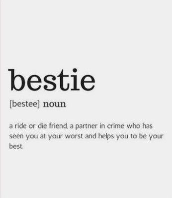 Bestie Meaning, Friendship Aesthetics, Ride Or Die Friend, Ride Or Die, Meant To Be, Best Friends, Collage, Pins, Quick Saves