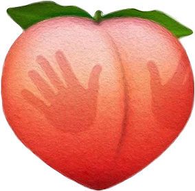 Peach Emoji, Peach Sticker, Peach Tattoo, Emoji Stickers Iphone, Types Of Kisses, Emoji Backgrounds, Funny Emoticons, Emoji Pictures, Peach Fruit