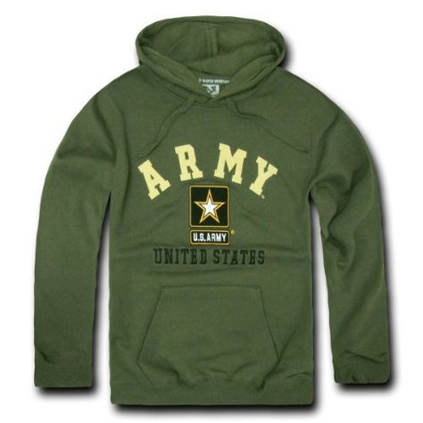 Amazon.com: Rapid Dominance US Army Military Fleece Pullover Hoodies (Olive, Medium): Clothing