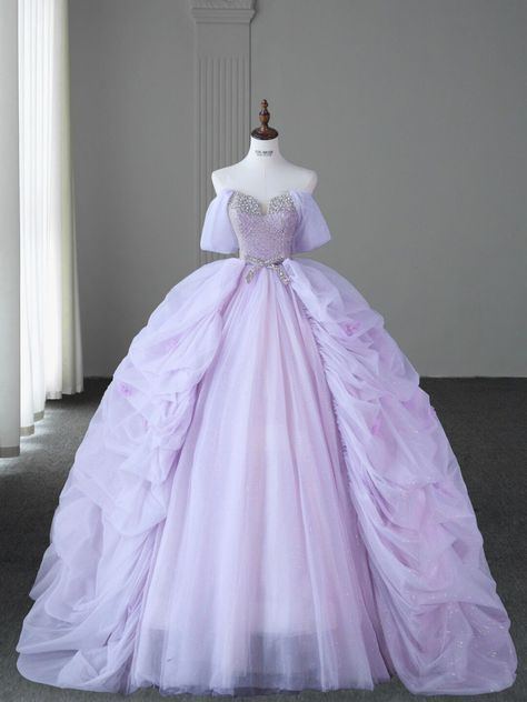 Rapunzel Quinceanera, Debut Gown, Dress Book, Shoulder Dresses, Off Shoulder Dresses, Barbie Fashionista, Love Me Forever, Stylish Dress Book, Ideal Wedding