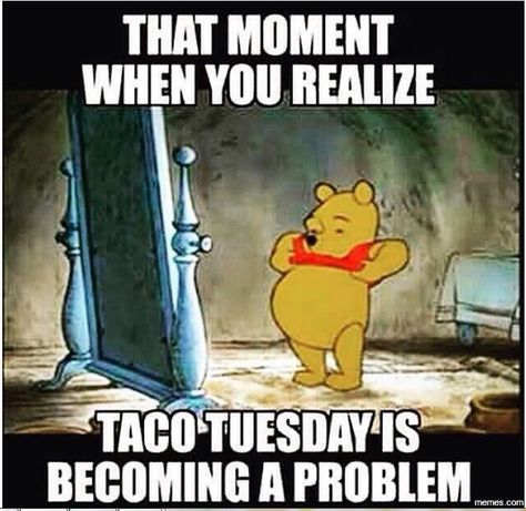 16 Taco memes that will make you glad it’s Taco Tuesday – Page 13 – SheKnows Tuesday Meme, Funny Food Memes, Taco Humor, Sneak Attack, Tuesday Quotes, Tuesday Humor, Fitness Video, Short Inspirational Quotes, That Moment When