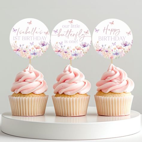 Cupcake toppers template