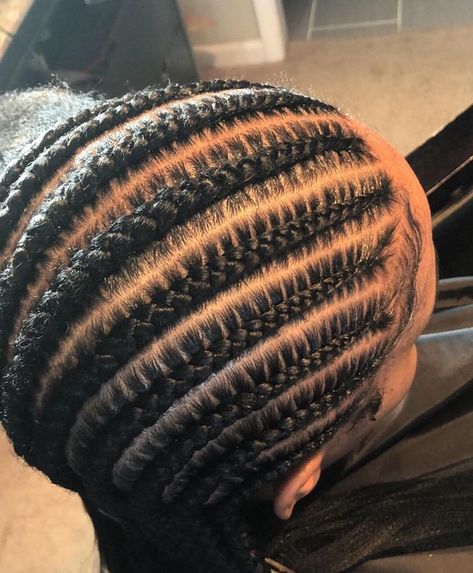 Vacation Hair, Cornrow Styles, Cornrows Natural Hair, Mani Nails, Female Hairstyles, Protective Hair, African Hair Braiding Styles, Braided Cornrow Hairstyles, Braids Hairstyles Pictures