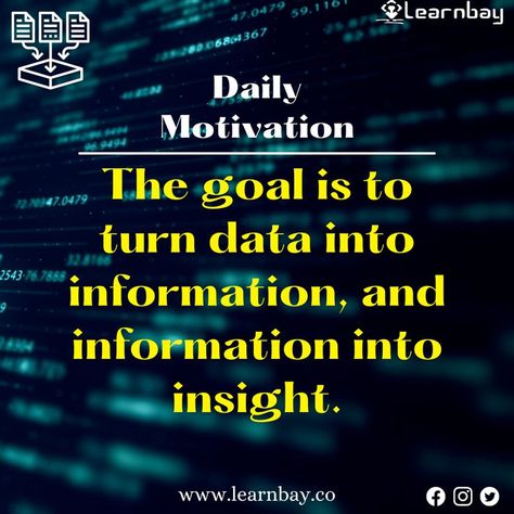 Data Science Quotes, Data Quotes, Science Quotes, Reading Specialist, Instructional Coaching, Business Motivational Quotes, Data Management, Data Analyst, Data Scientist