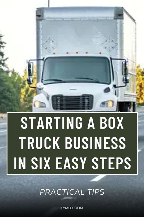 If you are looking for some business to start, running a box truck business would be ideal. As you can earn well enough and it does not have a high start-up capital. And if you already own a box truck, you have a head start. Box Truck Business Ideas, Transportation Business Ideas, How To Start A Box Truck Business, Box Truck Business, Moving Business, Transport Business, Freight Broker, Truck Driving Jobs, Business To Start