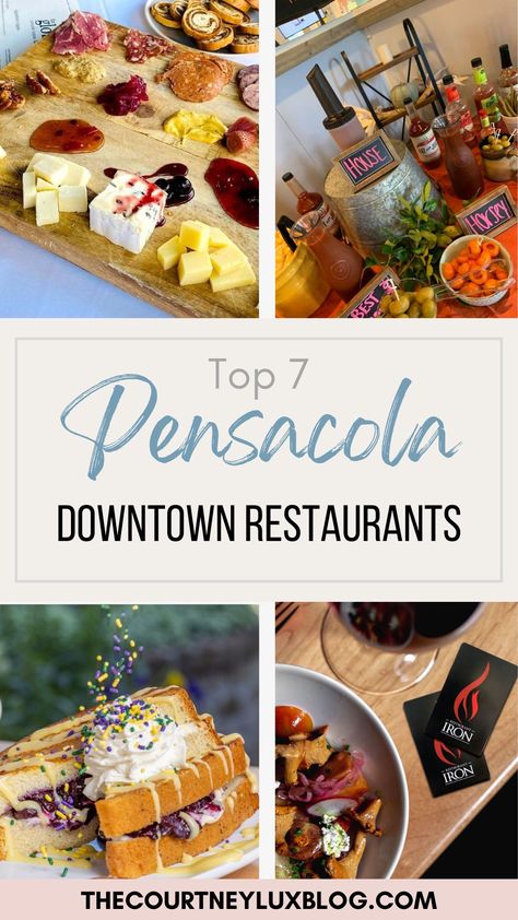 Places To Eat Pensacola Beach, Best Places To Eat In Pensacola Florida, Downtown Pensacola Florida, Pensacola Florida Restaurants, Pensacola Beach Restaurants, Pensacola Restaurants, Florida Pensacola, Easy Beef Recipes, Florida 30a