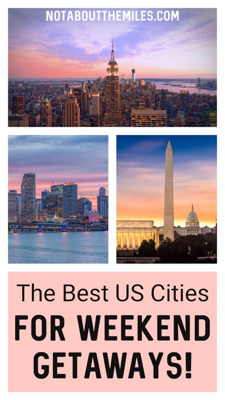 USA Weekend Trips: The 25 Most Amazing US Cities for Quick Getaways! - It's Not About the Miles Family Weekend Getaway Ideas, Weekend Getaway Ideas, Weekend Family Getaways, Best Weekend Getaways, Cities To Visit, Romantic Ideas, Usa Cities, Kid Friendly Activities, Family Weekend