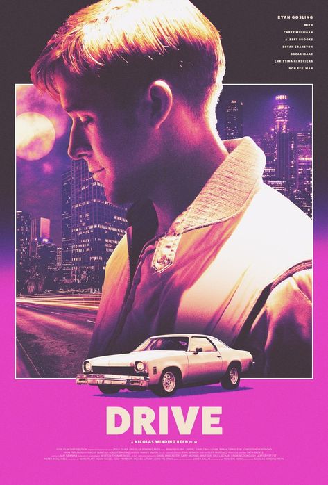 Film Posters Design, Drive Movie Poster, Movie Poster Photoshop, Drive 2011, Drive Poster, Film Posters Art, Noir Movie, Райан Гослинг, Best Movie Posters