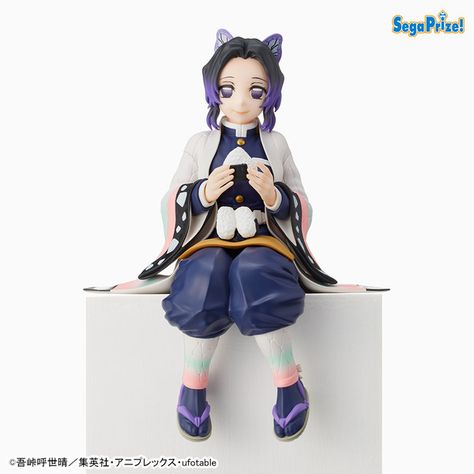 Kimetsu no Yaiba - Kochou Shinobu - Premium Chokonose Figure (SEGA) | MyFigureCollection.net Halloween In Japan, Shinobu Kocho, Rice Balls, Cool Themes, Popular Anime, Best Model, Kimetsu No Yaiba, Toy Figures, Slayer Anime