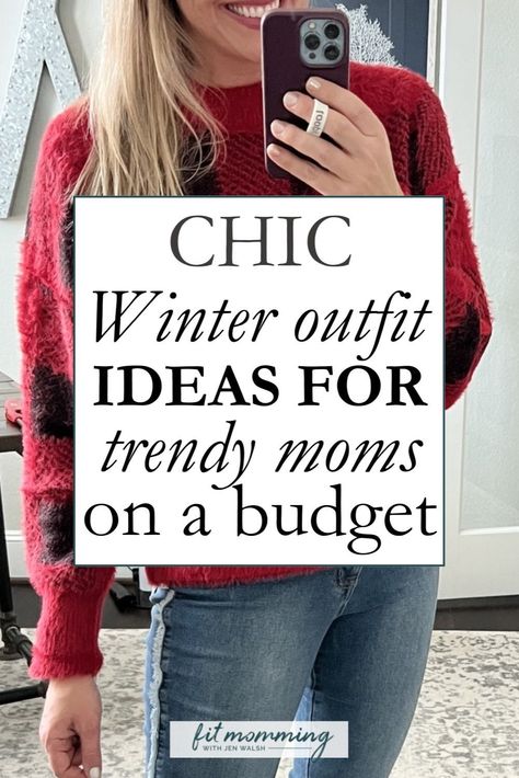 Looking for stylish Women's Winter Outfit ideas that won’t break the bank? This post offers affordable Women's Fashion tips to help you elevate your Mom Style while staying cozy and chic this season. Discover easy ways to create fashionable looks that fit your budget and make you feel great. December Outfits Casual, Chic Mom Style, Women's Winter Outfit, Hot Mom Outfits, Outfit Ideas For Moms, Mom Outfits Winter, Casual Mom Style, December Outfits, Budget Mom