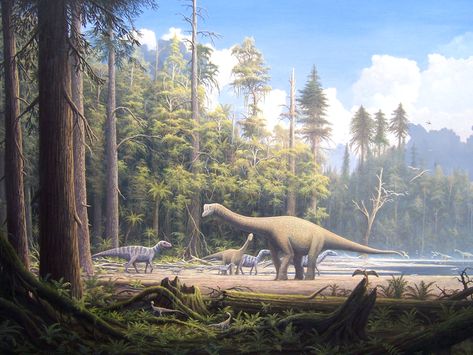 Peabody Museum, History Of Earth, Dinosaur Wallpaper, Dinosaur Pictures, Prehistoric World, Paleo Art, Dinosaur Art, Prehistoric Creatures, A Dinosaur