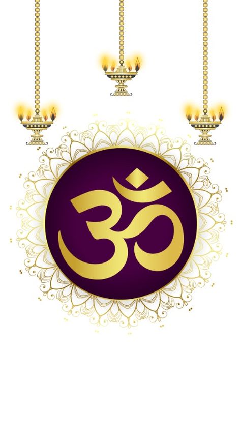 Hanging Deepam, Om Symbol, Diwali