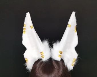 Anubis Ears, Wolf Ears And Tail, Wolf Cosplay, Oranges Gift, Wolf Ears, Cosplay Diy, Cute Cosplay, Animal Ears, Ear Headbands