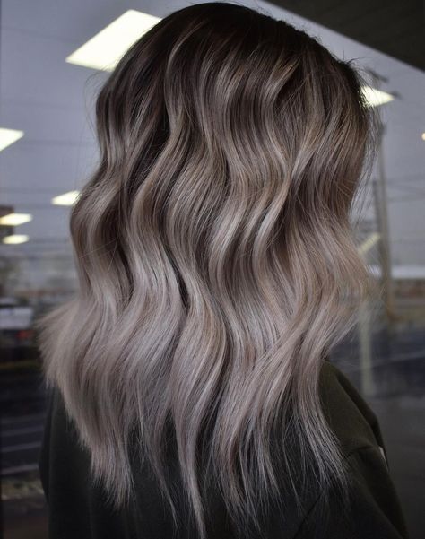 30 Trendy Mushroom Brown Hair Color Ideas for 2021 - Hair Adviser Mushroom Hair Color, Ashy Brown Hair Balayage, Mushroom Brown Hair Color, Ash Brown Hair Balayage, Mushroom Brown Hair, Ashy Hair, Rambut Brunette, Ash Brown Hair Color, Mushroom Hair