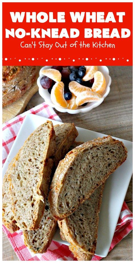 Crusty Bread Recipe, Recipe Bread, Knead Bread Recipe, Italian Herbs, Biscuit Bread, Knead Bread, Vital Wheat Gluten, No Knead Bread, No Knead